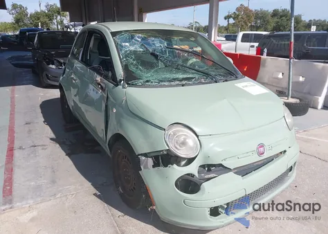 2015 Fiat 500 Pop z USA, uszkodzony, nr VIN 3C3CFFAR8FT756901